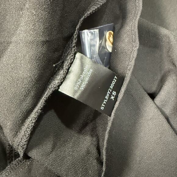 NWT Tuckernuck Pomander Place Callahan Dress Black Crepe Shirt Dress Size XS - Picture 8 of 10